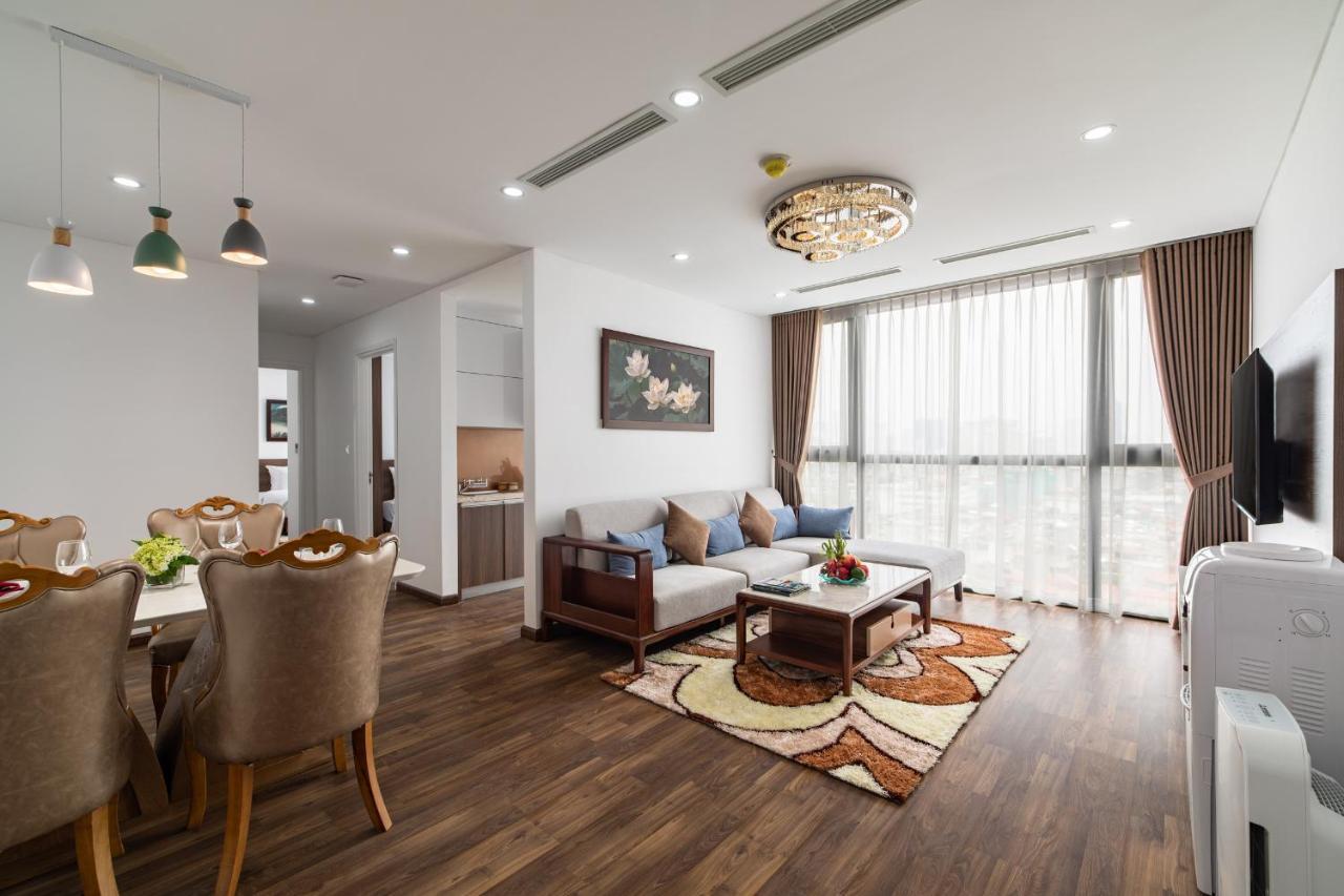 Apartamento Nesta Grand Hao Nam Hanói Exterior foto