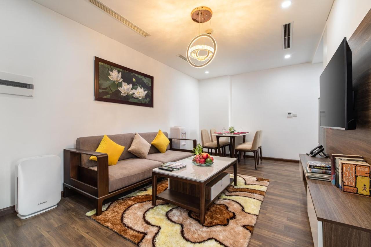 Apartamento Nesta Grand Hao Nam Hanói Exterior foto