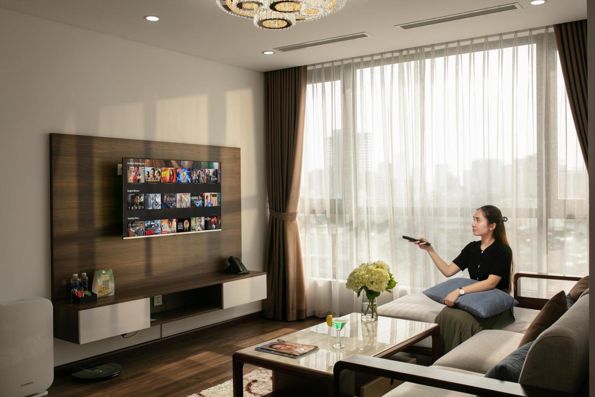 Apartamento Nesta Grand Hao Nam Hanói Exterior foto