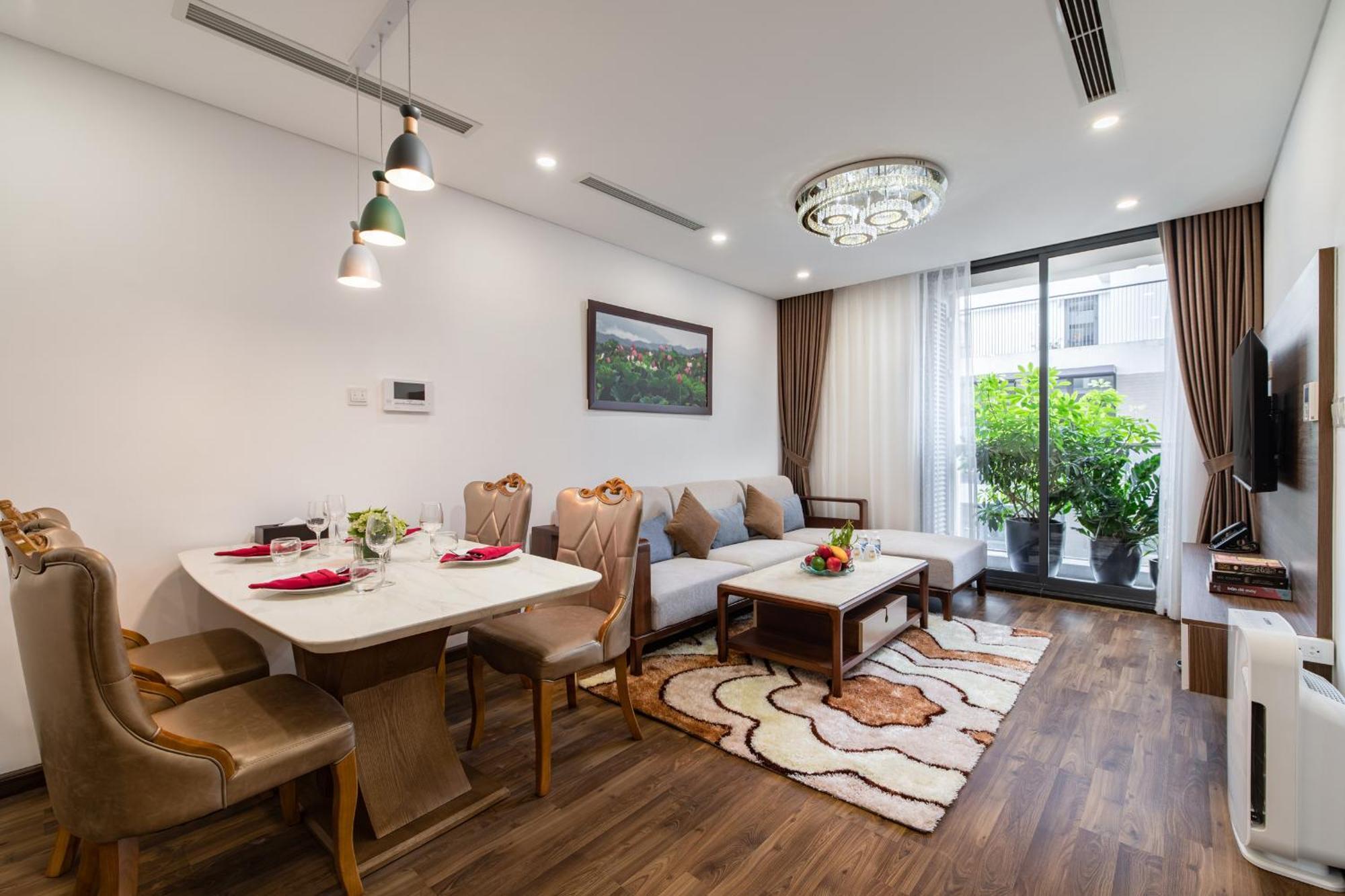 Apartamento Nesta Grand Hao Nam Hanói Exterior foto