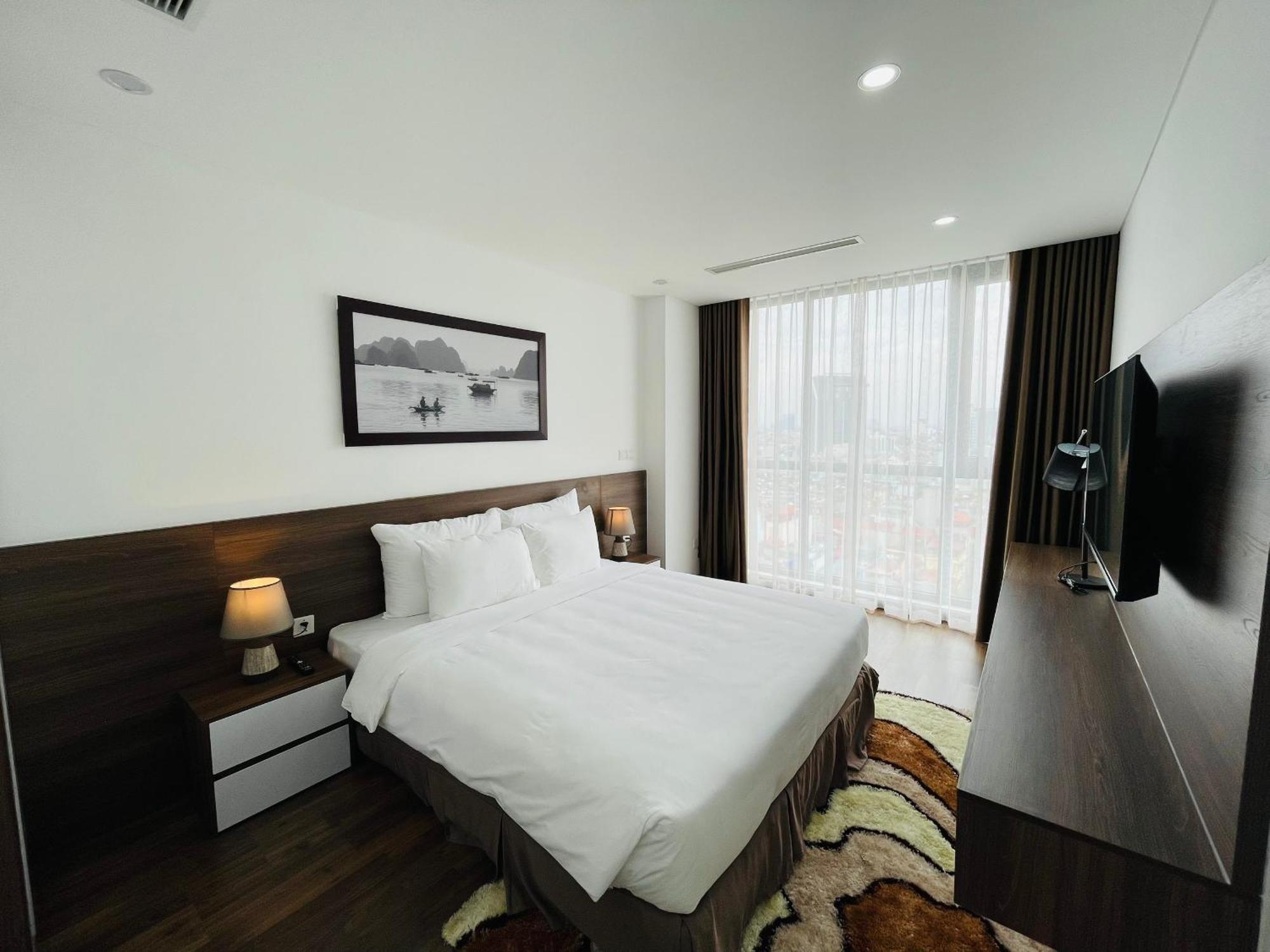 Apartamento Nesta Grand Hao Nam Hanói Exterior foto